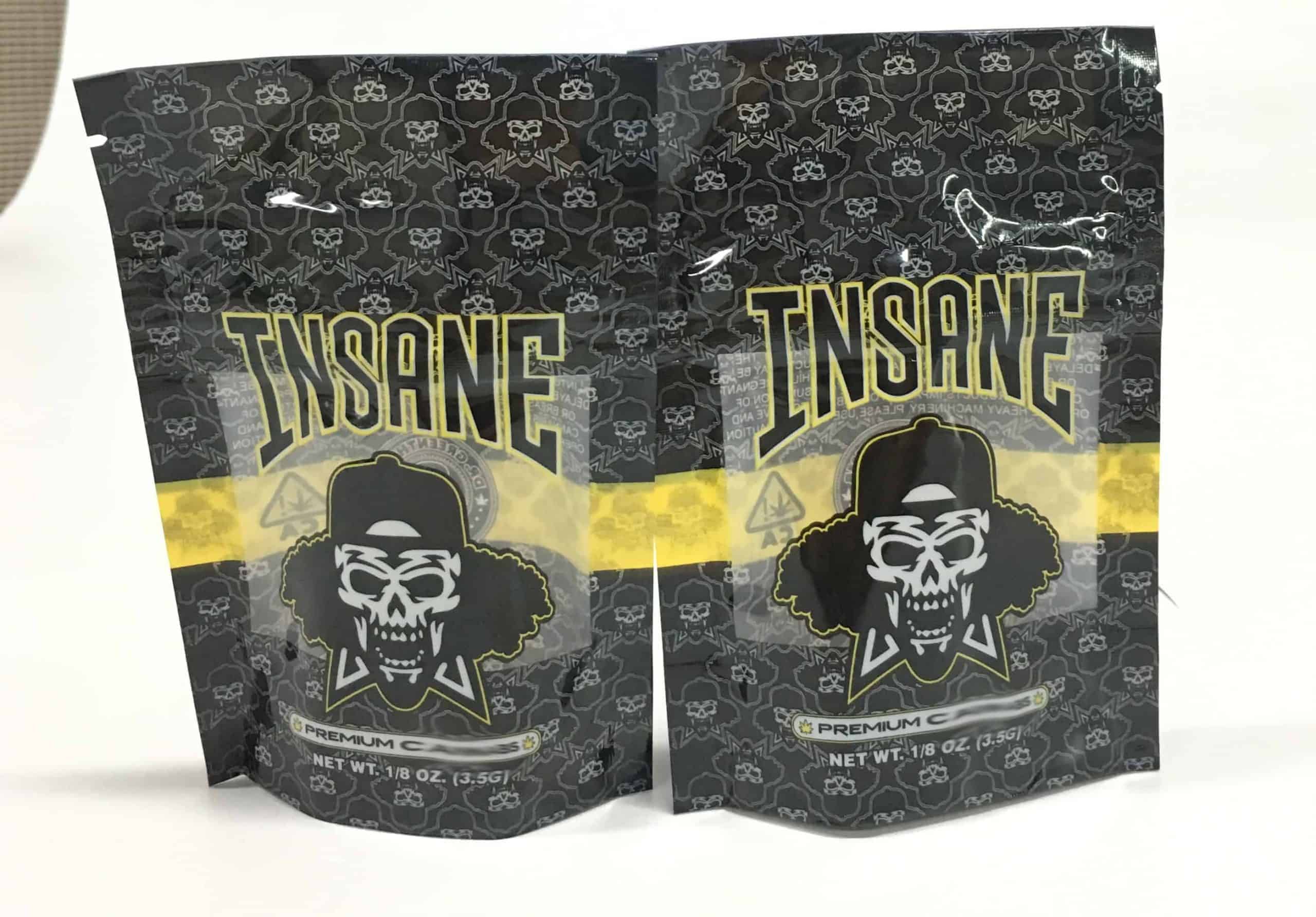 25ct NEW DESIGN Insane Bags Dr GreenThumb Cookies Bags 4in x 5in soft touch feel