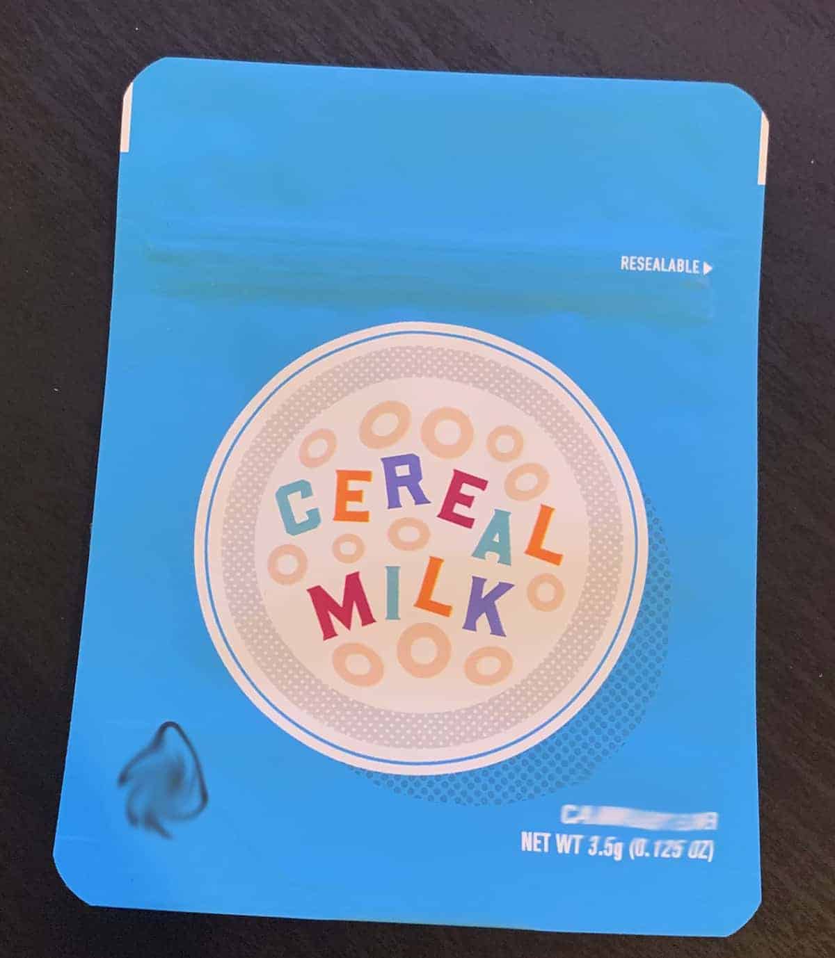 Cookies 3.5g Mylar Bags "Cereal Milk” Gas House Jokes Up Runtz 