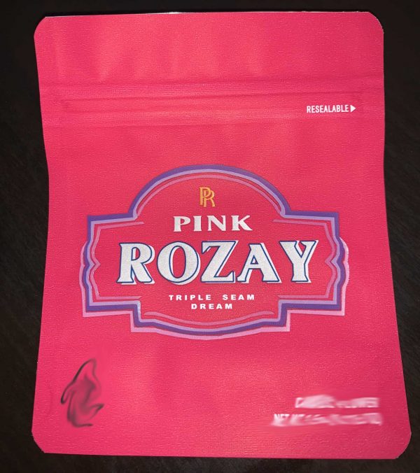 Cookies – Pink Rozay 3.5g 8th mylar bags – Loud Mylar Bags