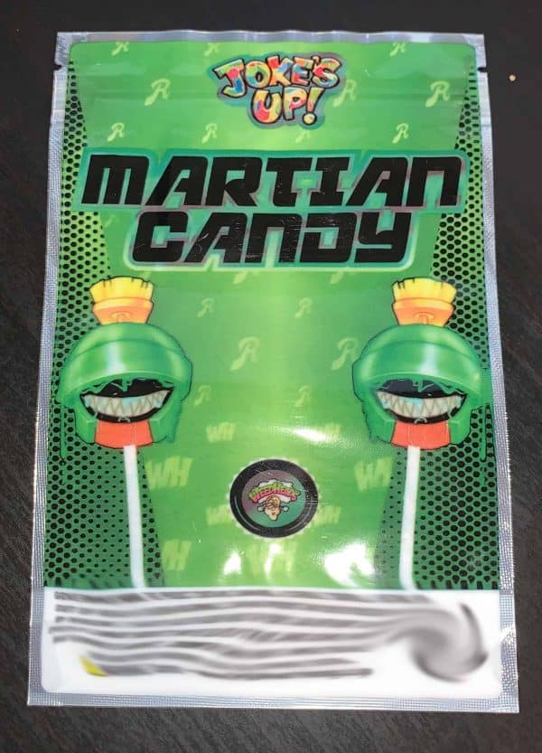 Martian Candy 3.5g 7g Mylar Bag (Jokes Up) Loud Mylar Bags