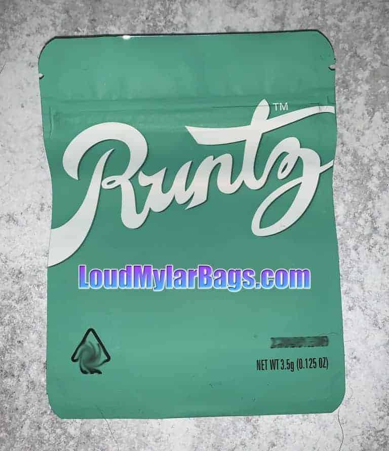 Runtz (Divine Runtz) 2020 Green 3.5g Mylar Bags – Loud Mylar Bags