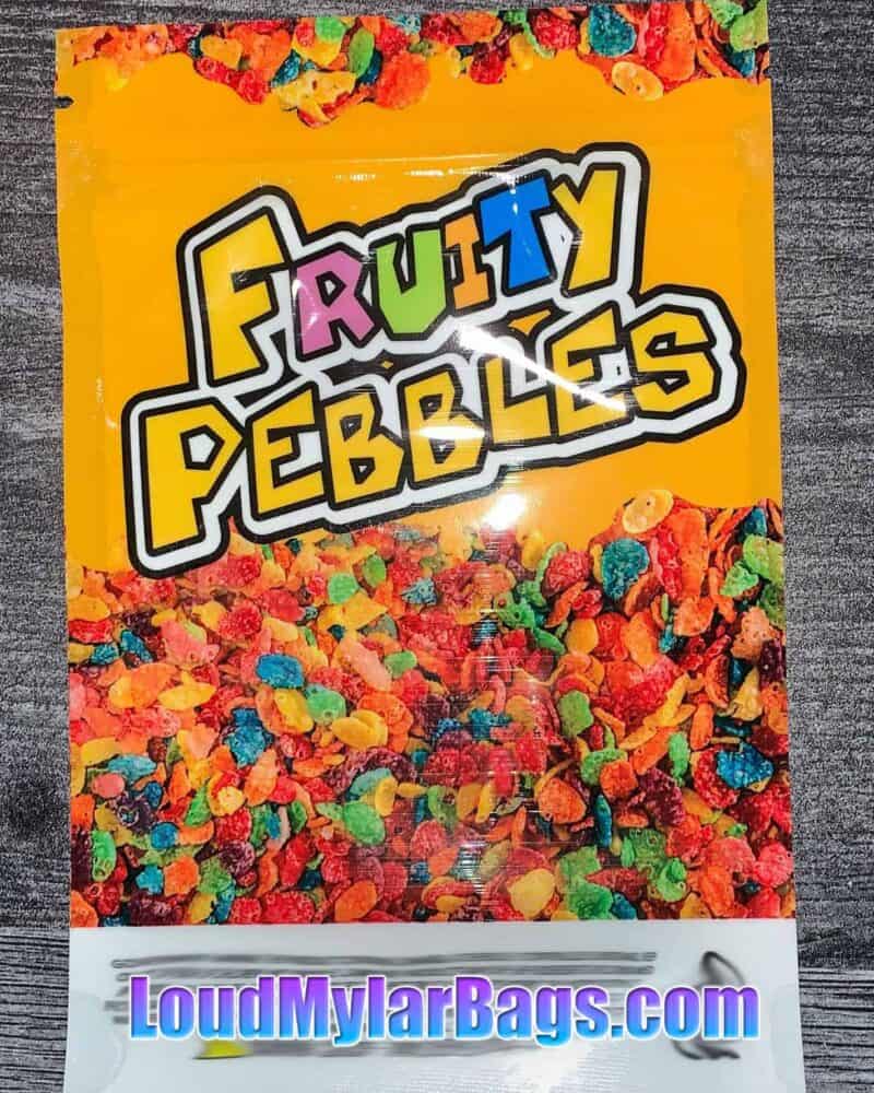 Fruity Pebbles 3.5g 8th Mylar Bags