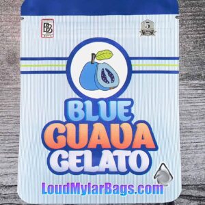 10 Cali Bags Backpack Boyz Blue Guaua Gelato NEU Zip Zipblock Mylar Baggys 